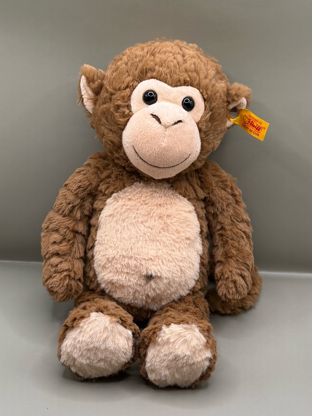 Steiff Bodo Monkey Plush Stuffed Animal